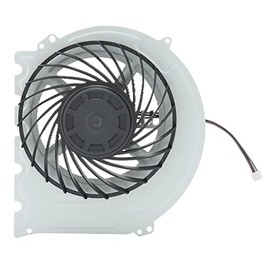 ASHATA Ventilador de Refrigeración Interno de Repuesto para 4 para Slim, Pieza de Repuesto de Ventilador de Refrigeración de CPU GPU