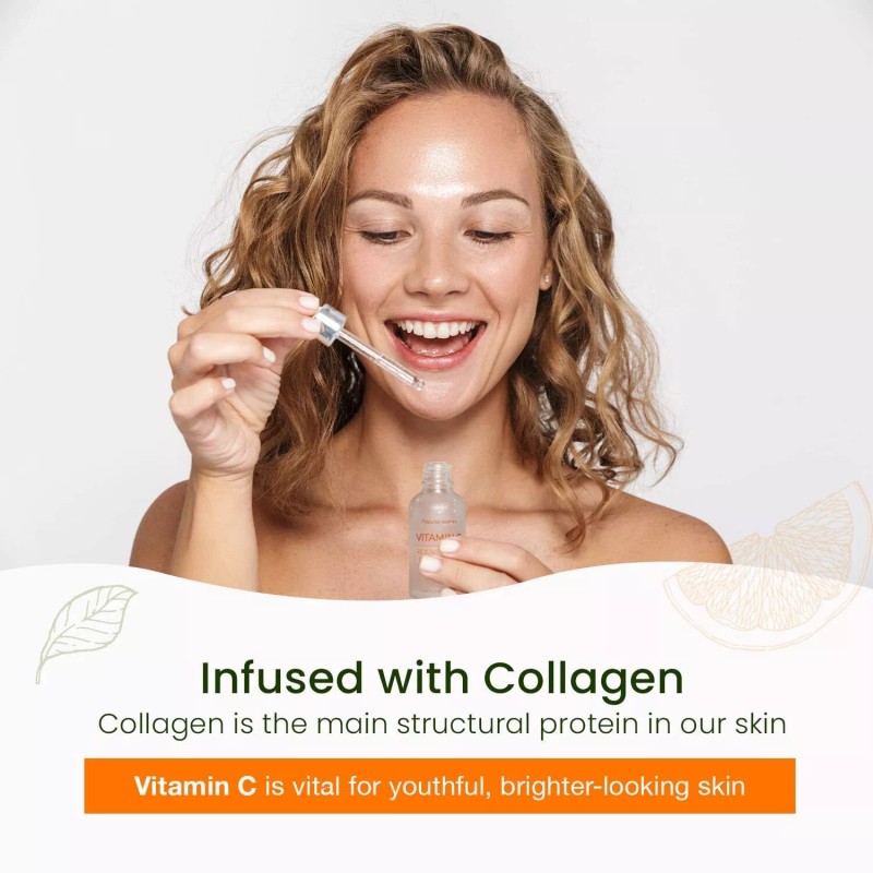 Vitamin C & Collagen Face Serum Colageno + Vitamina C