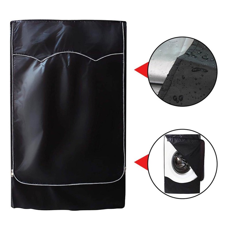 Zerodis Washing Machine Cover, PU Coating Front Loading Washing Machine