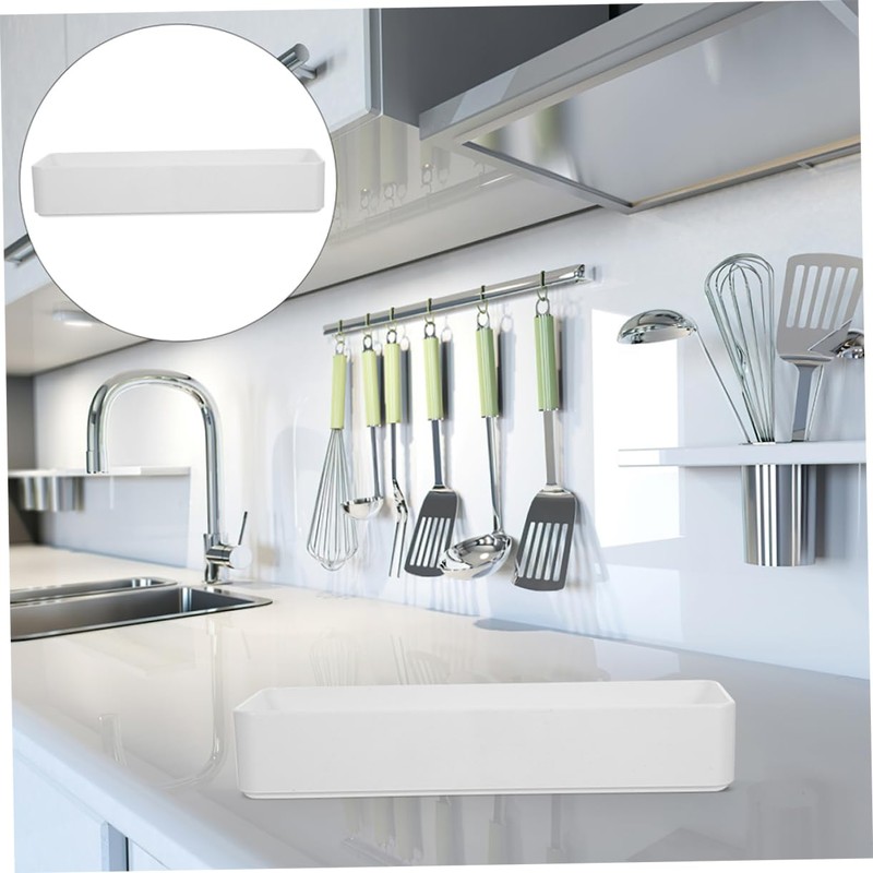 Alipis Drawer Organizers Bins Plastic 3pcs Foldable Desk Storage Box