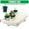 RooTrimmer 5 Pack Nursery Pot Tray, Carrying and Holding Plant
