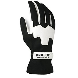 FET FT3DLW07 Sports 3D Lightweight Glove Black/White L