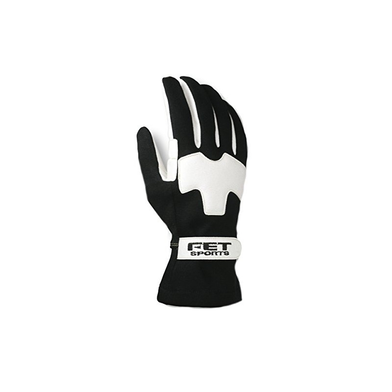 FET FT3DLW07 Sports 3D Lightweight Glove Black/White L