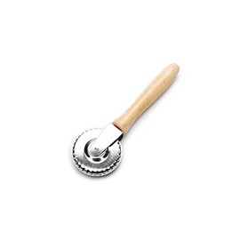 Fox Run 5543 Pastry Crimper, Stainless Steel and Wood