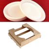 Paper Plate Dispenser Paper Plate Holder Under Cabinet Easy Access