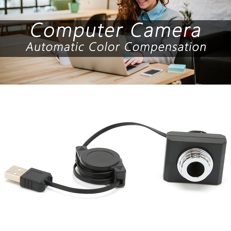 Digital Webcam, 480P USB 2.0 Computer Camera, High Definition Web