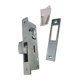 RiKey - Storefront Mortise Door Lock DeadHook Set High Security Keyed Cylinder and Inside Thumb-Turn