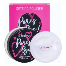 Polvo Fijador Facial Matte Ultramo Pores Bye Polvo Suelto Pores Bye