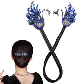 Traziewell French Twist Hair Bun Maker Hair Twister Hair Bun Maker Large Hair Bun Magic Hair Styling Doughnut Bun Hair Twist Curler Donut Tools Bun Hair Accessories for Hairstyles 0509