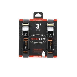 0.75" Rollercam Straight End (2-Pack) (3 Foot)