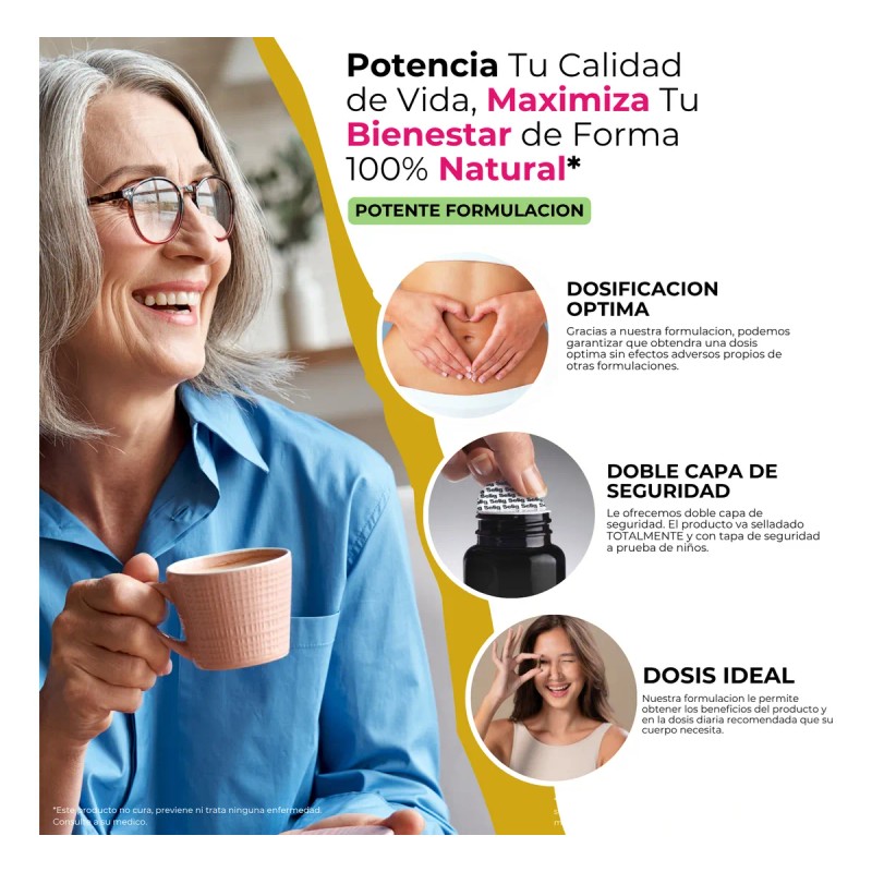 Coenzima Q10 + Vitamina E, C Y Curcuma - 180