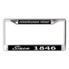 Pennsylvania Proud Since 1787 Chrome License Plate Frame