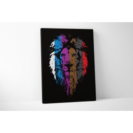 Damdekoli Lion Jiu Jitsu Poster (Canvas - 32 x 48 Inches)