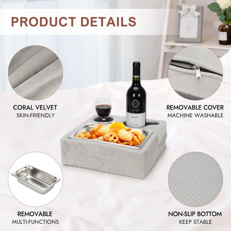 Couch Cup Holder, Couch Caddy, Couch Drink Holder, Bed Cup