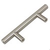 GlideRite Hardware 6007-64-STST-1 Stainless Steel 2.5 inch CC Solid 5