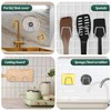 Jerphen 2 Pack Sponge Holder for Kitchen Sink，Strong Adhesive SUS304