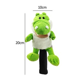 Colcolo Golf Club Headcover Animal Wood Driver Head Cover Replacement Sleeve Funny for Golf Bag Accessories Outdoor Sports Women Men Golfer, Crocodile