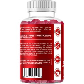 Vitamatic 2 Pack Vitamatic Sugar Free Chromium Ceylon Cinnamon - 2000 mg -60 Vegan Gummies