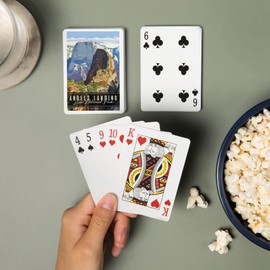 Angels Landing, Zion National Park, Utah (52 Playing Cards, Poker Size Card Deck with Jokers)