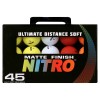 Nitro Golf Ultimate Distance Soft Multi Golf Ball, 45-Pack, Matte