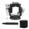 Fluid Tripod Head with Storage Case Plate, Handle, Panoramic Base,
