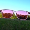 PURPLE CANYON Rose Color Therapy Glasses for Chakra Healing, Chromotherapy,
