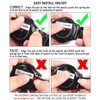 Leather & Silicone Breathable Replacement Straps - Compatible with Pixel