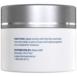 MiamiMD Age-Defying Lift & Firm Cream - Anti Aging and Skin Firming For All Types - Paraben Free - Fragrance Free Cruelty Free BHA Free 50 ml (1.7oz) - 3 PACK