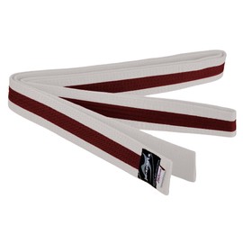 Ju-Sports Budogürtel Belt, White/Brown, 220