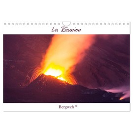 La Réunion Bergweh (Wall Calendar 2026 DIN A4 Landscape), CALVENDO Monthly Calendar