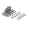 sourcingmap 0.7mmx9mmx35mm 304 Stainless Steel Compression Springs Silver Tone 10pcs