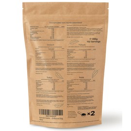 Nutriodol Nutriodol Creatine Monohydrate Powder | Selected Premium Micronised Quality | Pre-Workout & Post-Workout Supplement for Muscle Performance & Recovery. (Unflavoured 350g)