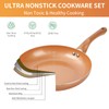 M MELENTA Pots and Pans Set Ultra Nonstick, Pre-Installed 11pcs