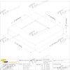 Top Hardware Stainless Steel 316 Grade Base Flange/Plate Cover for