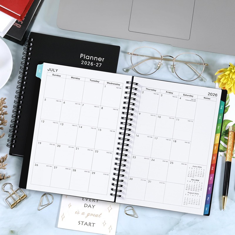 2026-2027 Planner - Weekly & Monthly Academic Planner 2026-2027, From