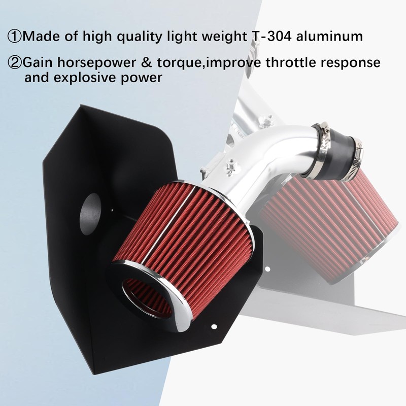 ANWENCHAPEY Cold Air Intake Kit Compatible With Toyota Camry Base/Ce/Le/Se/Xle