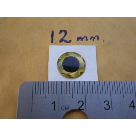 Unbranded 189 PCS 3D 12MM GOLD/RED/GREEN HOLOGRAPHIC LURE EYES/FLY TYING JIGS/CRAFT DOLLS