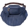 Solene Fringe Waist Pack Crossbody Bag Shoulder Purse with Multi