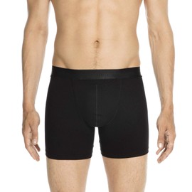Hom Men's Ho1 Long Swim Trunks, Black, XX-Large