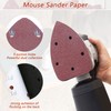 ZEHIQ Mouse Detail Sander Sandpaper, 5 Hole 40 Grit Sandpaper