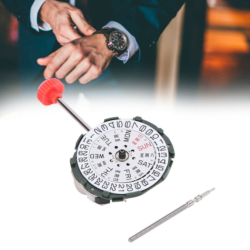 Female Watch Quartz Movement with Double Calendar for 2035 2105