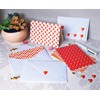 100 All Occasion Blank Cards Assortment, 5 Bright Pattern Designs