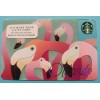 STARBUCKS CARD 2015 " ORLANDO FLAMINGOS "VHTF~A REAL BEAUTY~ RARE~GREAT