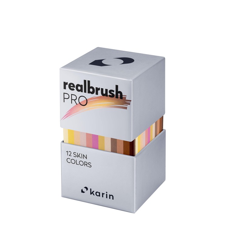 KARIN Realbrush PRO Skin Colors - A set of 12
