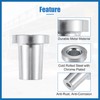 A ABSOPRO Trailer Tandem Slide Stopper Slider Stopper Lock Pin