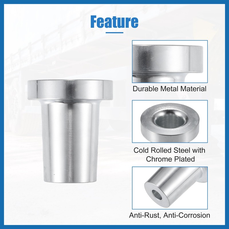 A ABSOPRO Trailer Tandem Slide Stopper Slider Stopper Lock Pin