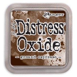 Ranger Tim Holtz Distress Oxide Pad Ground Espresso, 3.5 x 3.5 x 0.75