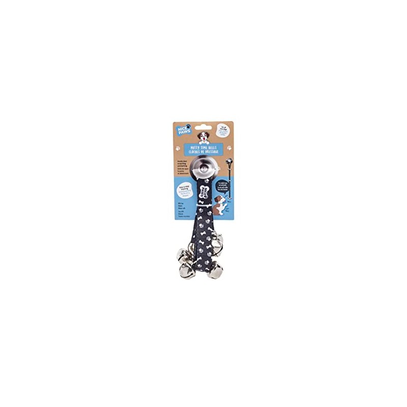 NICE PAWS Dog Door Bell - 7 Extra Loud Dog