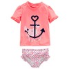 Simple Joys by Carter's Baby Girl 2-Piece Rashguard Set