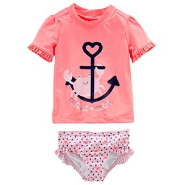 Simple Joys by Carter's Baby Girl 2-Piece Rashguard Set